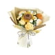 thumbnail image 4 of Ramo De Flores De Ganchillo, Aniversario De Primavera, Girasol Artificial Hecho A Mano En Casa, Amarillo, 4 of 5