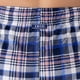 thumbnail image 4 of Pantalón de Pijama para Hombre IZOD de Forro Polar Sedoso a Cuadros Azul Marino y Blanco 2XL, 4 of 5