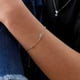 thumbnail image 2 of Pulsera con una Corona con Circones de Plata 925, 2 of 2