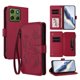 thumbnail image 1 of Funda Cartera Mariposa para [Motorola Edge 70 5G] con Soporte y Cremallera Rojo, 1 of 6