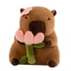 thumbnail image 2 of Peluche De Capibara, Lindo Animal De Peluche De Capibara Para Ni?os, Adultos, Regalos, Flores, 2 of 4