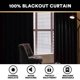 thumbnail image 2 of Cortinas PrinceDeco 100% Blackout 100" x 213 cm Gris Lino, 2 of 7