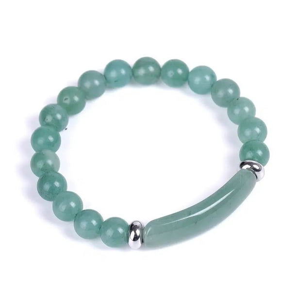 1pc Healing Stone Bracelet Natural Gemstone Crystal Rough Bracelet