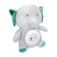 Mundo Online - Peluche Elefante Espanta Cuco Luz Y Ruido Blanco