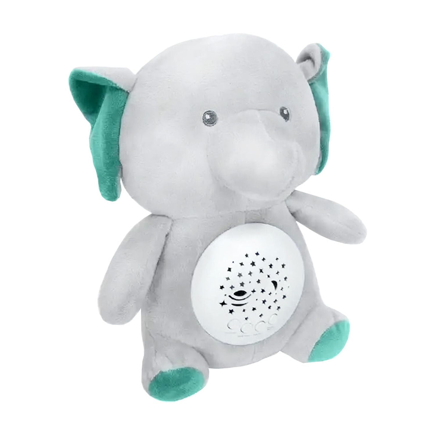 Mundo Online - Peluche Elefante Espanta Cuco Luz Y Ruido Blanco