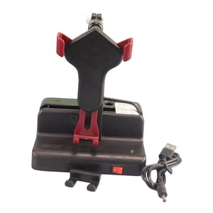 Magideal - Columpio Para Teléfono Cable Usb Soporte Para Teléfono Móvil Wiggle Walking Smart Watch Instalación Simple Accs Podómetro Para Teléfono Móvil Para Rojo