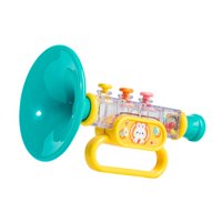 Magideal - Juguetes De Trompeta, Juguetes Para Bebés, Niños Pequeños, Regalos Musicales De Cumpleaños, Animales De Dibujos Animados, Juguetes Con Altavoz Pequeño Azul
