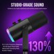 thumbnail image 2 of Micrófono voijump USB‑C/XLR con luz RGB y jack de auriculares, 2 of 7
