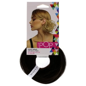 Hairdo - Envoltura Ondulada Pop - R Chocolate Oscuro De Para Mujeres - Envoltura Para El Cabello