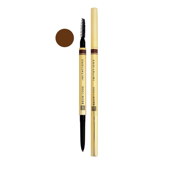 Lápiz para cejas Brow Code IMITATIONS con cepillo spoolie