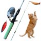 thumbnail image 1 of Juguete de Varita para Gato Meowy Telescópico 89 cm con Accesorios de Hierba Gatera, 1 of 9