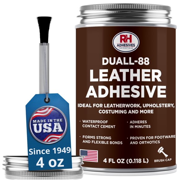 Adhesivo para cuero RH Adhesives Duall-88, 120 ml, resistente al agua