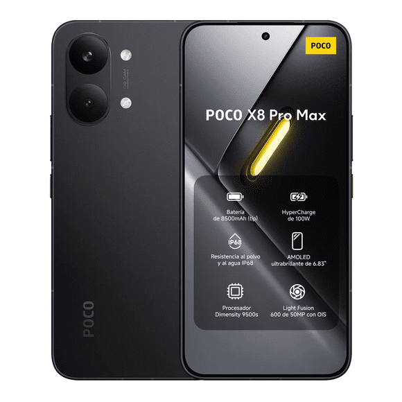 POCO X8 Pro Max Negro 12GB + 512GB