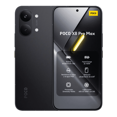 Xiaomi - Poco X8 Pro Max Negro 12Gb + 512Gb