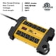 thumbnail image 2 of Protector de sobretensión metálico Power Strip CRST de 10 salidas 2800J, 2 of 6