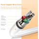 thumbnail image 4 of Cable USB C a auxiliar, tipo C a conector macho de 3,5 mm para auriculares estéreo de coche, compatible con Samsung Galaxy S21/S20 Ultra/Note 20/10 Plus, iPad Pro 2018 y Google Pixel (blanco), 4 of 7