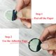thumbnail image 5 of Funda de repuesto para lentes traseras de cristal para puerta trasera para Samsung Gear S2, 5 of 5