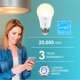 thumbnail image 2 of Bombilla inteligente Sengled Alexa WiFi A19, color blanco suave, paquete de 1, 2 of 9