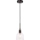 thumbnail image 1 of Lámpara Colgante Living District Pierce Negro Vidrio Transparente 110V, 1 of 9