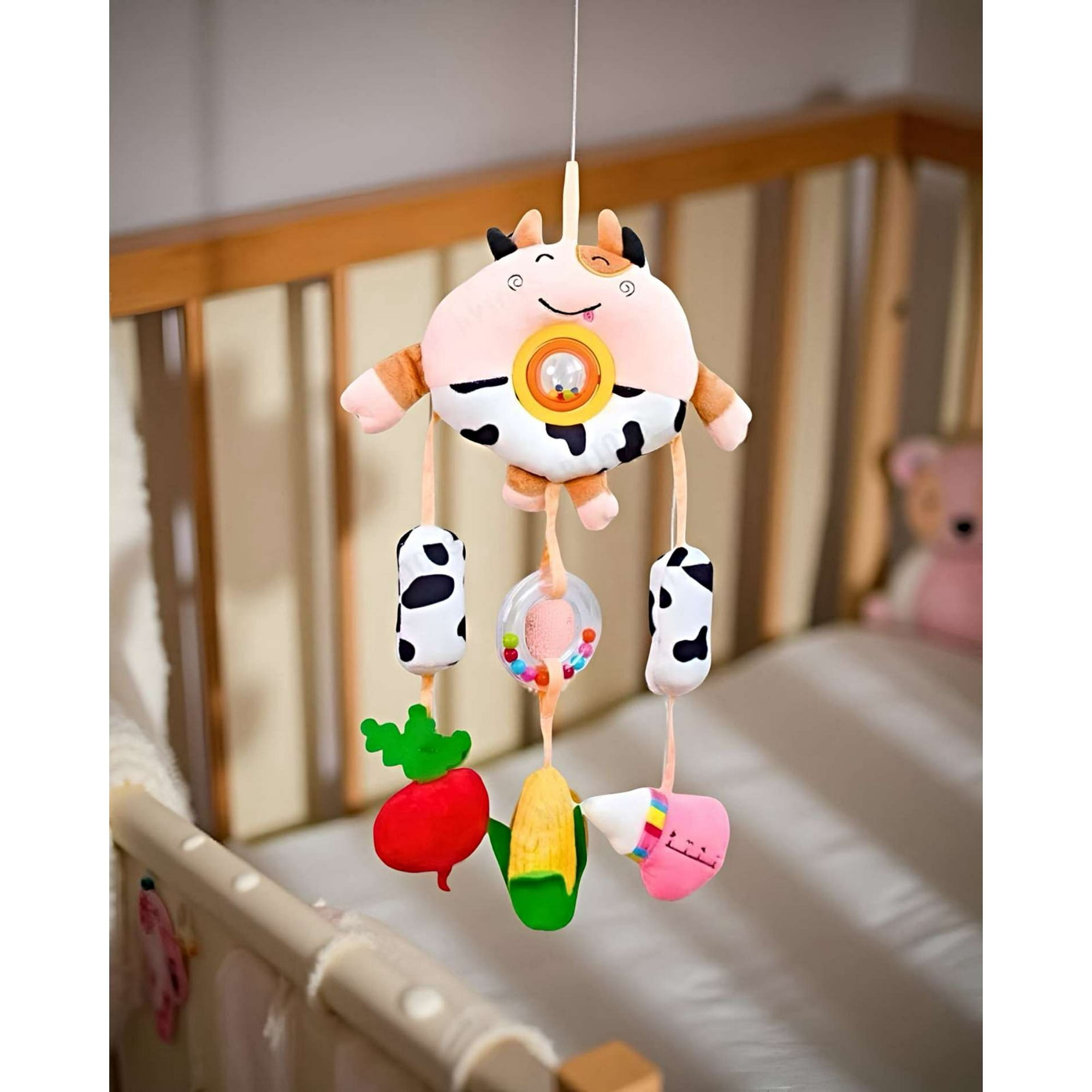 Kylien - Juguete Móvil De Coche Para Bebé Colgante Diseño Vaca