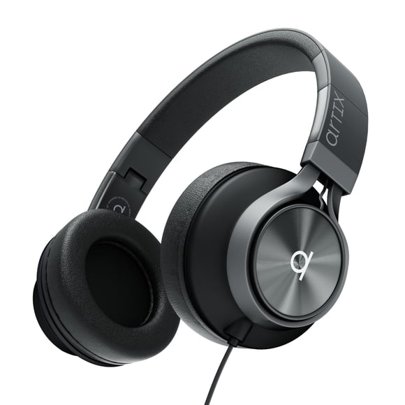Auriculares artix CL750 para colocar sobre las orejas con cable, micrófono y control de volumen