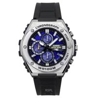 Reloj Casio Standard Analog Chronograph Resin Strap Blue Dial Quartz Mwa-300H-2Av 100M Men'S Watch