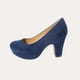 thumbnail image 2 of Zapato Taco Azul Vía Franca, 2 of 5