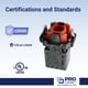 thumbnail image 2 of Conector Sigma Engineered Solutions ProConnex C-570 3/8 gris, 2 of 7