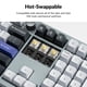 thumbnail image 5 of Teclado Keychron Q6 Pro inalámbrico Bluetooth de tamaño completo, gris, 5 of 9