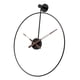 thumbnail image 5 of Reloj De Pared Silencioso Sin Tictac Simple Para Casa De Campo Baño Dormitorio Negro, 5 of 5