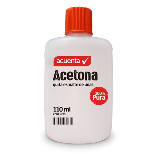 Acetona Acuenta Pura Botella