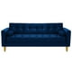 thumbnail image 1 of Sofa Retro 3cg Felpa 01 Azul Marino, 1 of 6