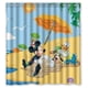 thumbnail image 1 of Cortina de ducha de Mickey Mouse y Minnie Mouse, juego de cortina de baño con ganchos, tamaño 66 x 72 pulgadas, 1 of 3