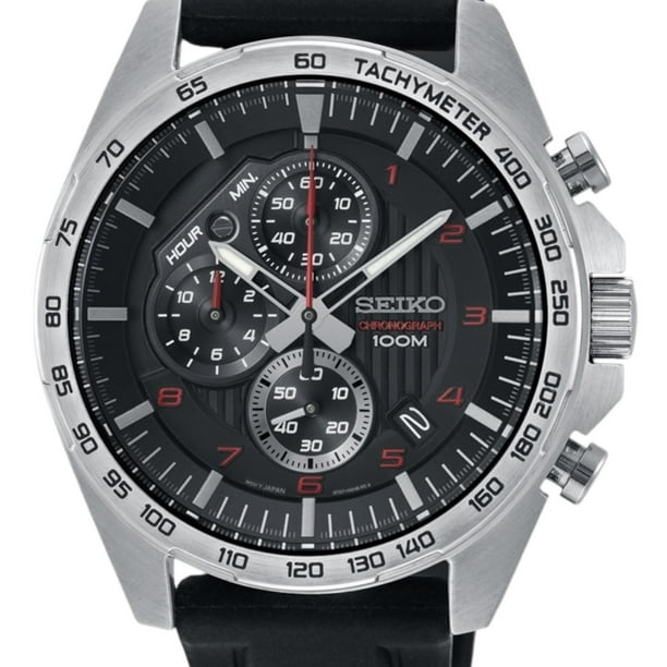 Reloj Seiko Hombre Cronografo SSB325P1 plateado 44mm Lider