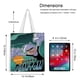 thumbnail image 5 of Danny Phantom Bolso de tela con estampado de lienzo para mujer, bolsa de compras reutilizable y estética, con cremallera interior, regalo para mujer,38*45cm., 5 of 6