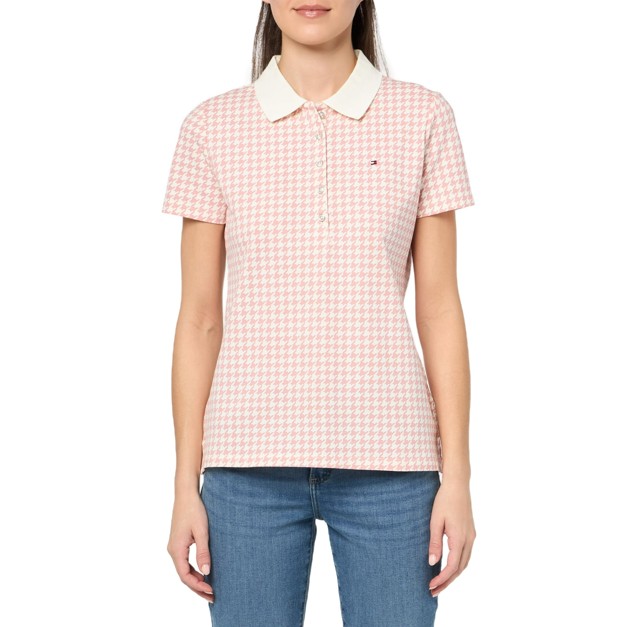 Polo Tommy Hilfiger Sportswear De Manga Corta Para Mujer