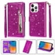 thumbnail image 1 of Funda Para Elegante Funda Iphone 15 Pro Glitter Con Cremallera-ideal Para El Uso Diario, 1 of 5
