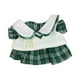 thumbnail image 3 of Ropa Para Muñecas De Peluche De 20 Cm, Vestido Para Muñecas Y Suéter, Chaleco, Disfraces, Verde Cómodo, 3 of 3