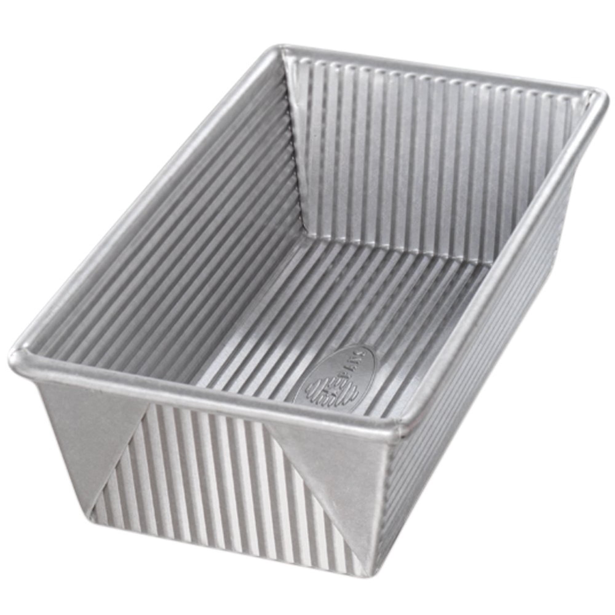 Pan Usa Pan De Acero Aluminizado, 1,5 Libras De Capacidad, 23 X 13 X 8 Cm