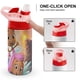 thumbnail image 4 of Bubble GuppiesBotella de Agua con Tapa Pop Top de Un Toque, Acero Inoxidable, a Prueba de Fugas, para Deportes, Botella Infantil rosa 12 oz, 4 of 6