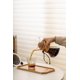 thumbnail image 5 of Cafetera para verter HYAXGM de 600 ml con funda de madera, 5 of 7