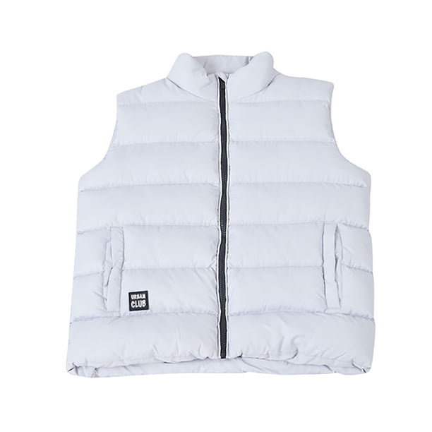 Parka Niño Teen Sin Mangas Gris Corona