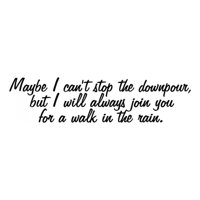 Rienda Libre Graphics - Decomural Walk In The Rain Love Ws-34061