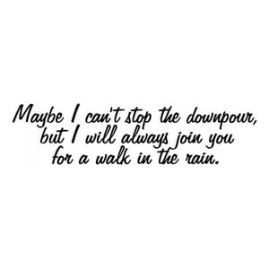 Rienda Libre Graphics - Decomural Walk In The Rain Love Ws-34061