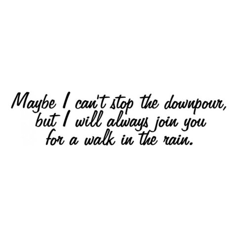 Rienda Libre Graphics - Decomural Walk In The Rain Love Ws-34061