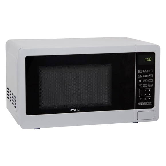 Horno De Microondas De Encimera 0 7 Pies Cúbicos 700 W Blanco