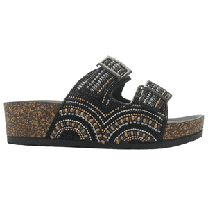 Sandalia De Mujer De Color Negro Casual Chalada Doit-20