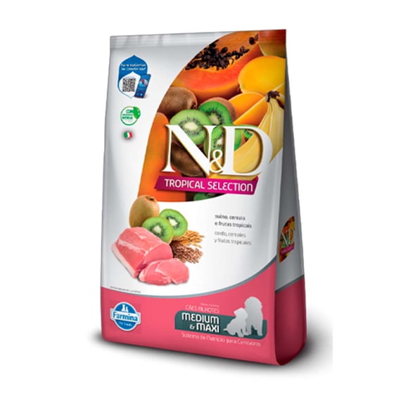 NyD Tropical Canin Cerdo Puppy Mediano 12 Kg