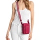 thumbnail image 2 of Cartera Crossbody Michael Kors Khai Nylon North South Frambuesa Oscura, 2 of 3