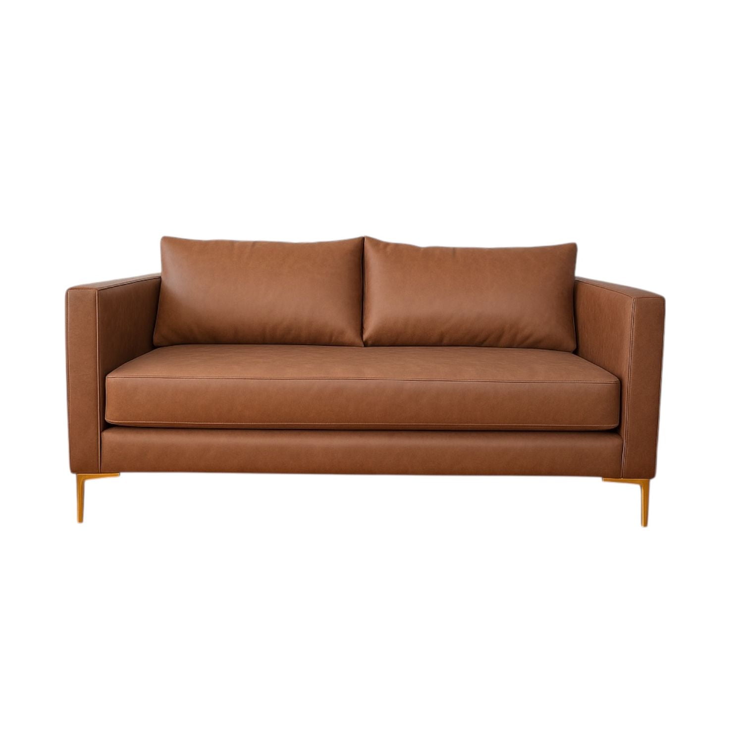 Flobal - Sofá Cuero Oporto - 3 Cuerpos Asiento De Resorte Poket